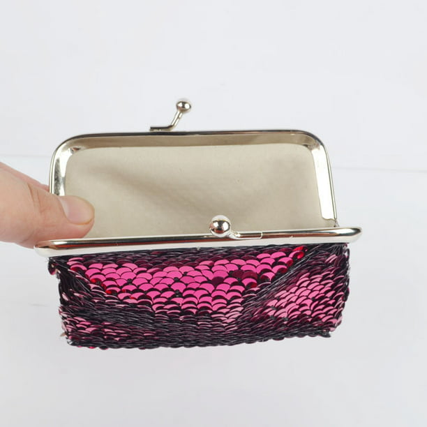 Marmaids Print Leather Coin Purse Mini Pouch Exquisite Buckle Change Purse Wallets Clutch Handbag 